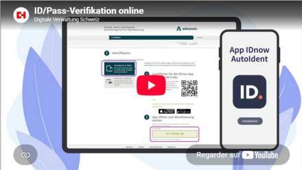 Vidéo de contrôle d'identité AGOV