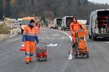 Décembre 2015 - Route de la Plaine - Marquage