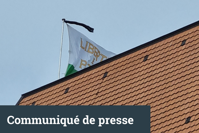 Drapeau en berne