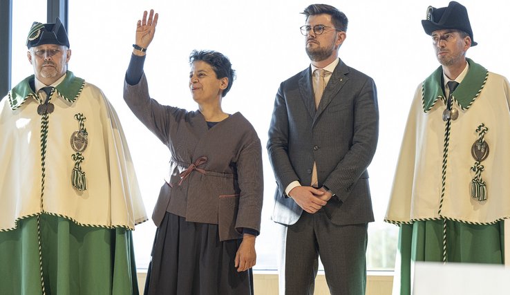 GRAND CONSEIL VAUD Ariane Morin prête serment.