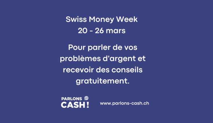 affiche swiss money week et parlons cash