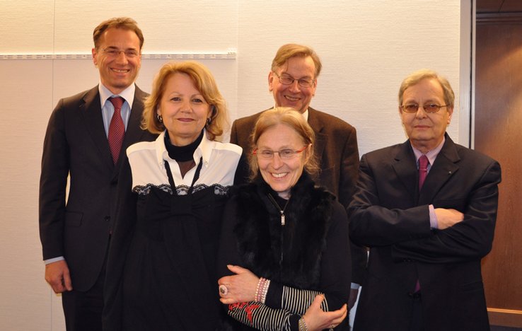 Photo des membres de la Cour des comptes.