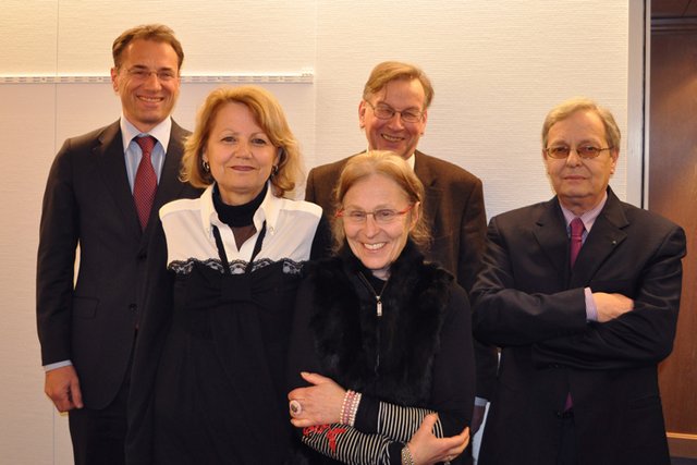 Photo des membres de la Cour des comptes.
