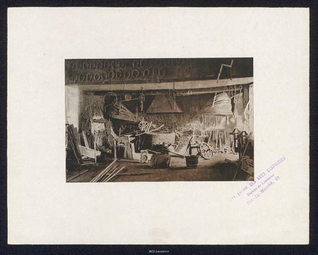 Forge Forge, Iconopôle, Collection iconographique vaudoise, BCUL