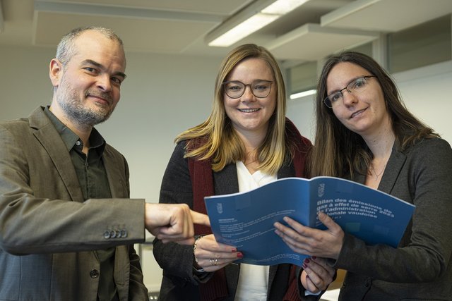 Etat de Vaud photo des 3 intervenants