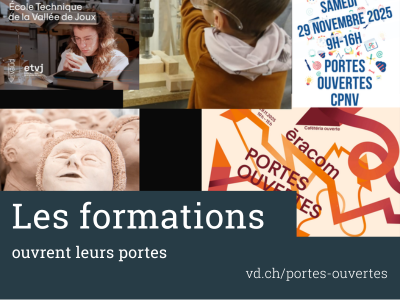 collage de plusieurs images extraites des sites web des différentes écoles concernées