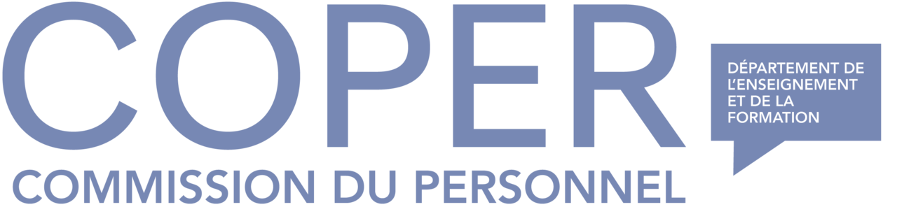 Logo de la Commission du personnel du DEF