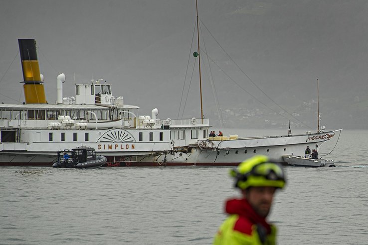 CGN Le Simplon après la tempête