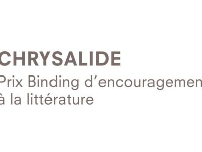 Logo Chrysalide, Prix Binding d'encouragement à
