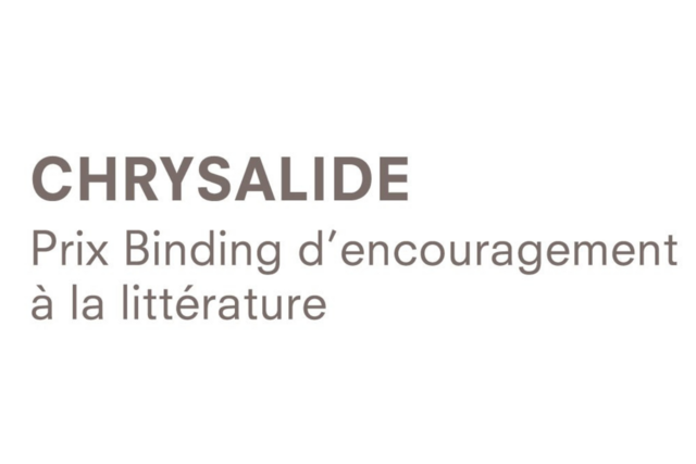 Logo Chrysalide, Prix Binding d'encouragement à
