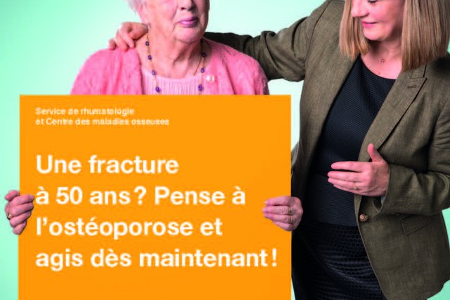 Affiche de la Journée de l'Ostéoporose 2013