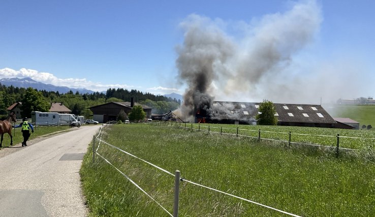 incendie Le Mont