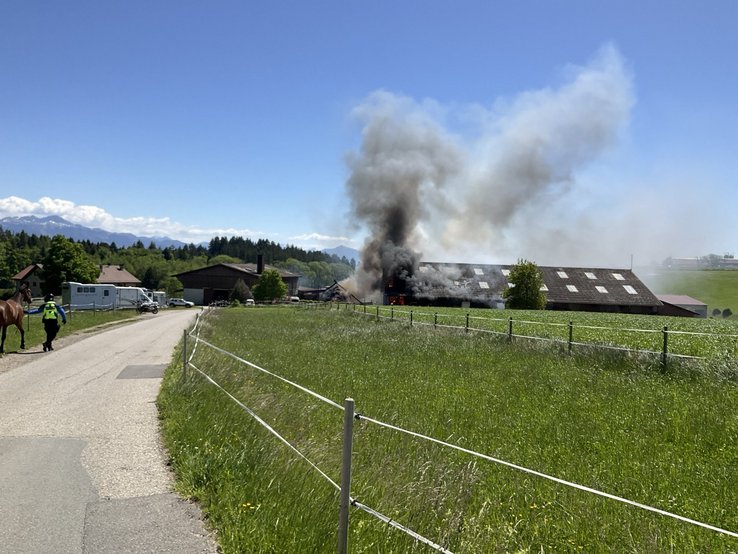 incendie Le Mont