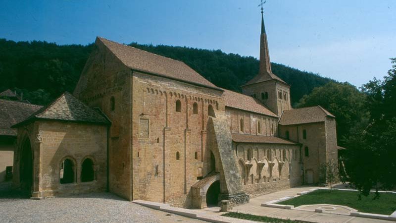 L'abbatiale de Romainmôtier
