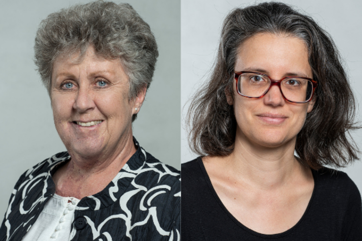 Photos portraits de Mme Ryf et Mme Sarrasin