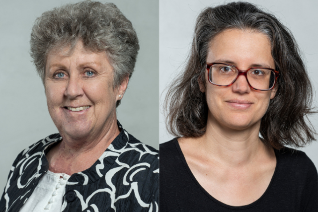 Photos portraits de Mme Ryf et Mme Sarrasin