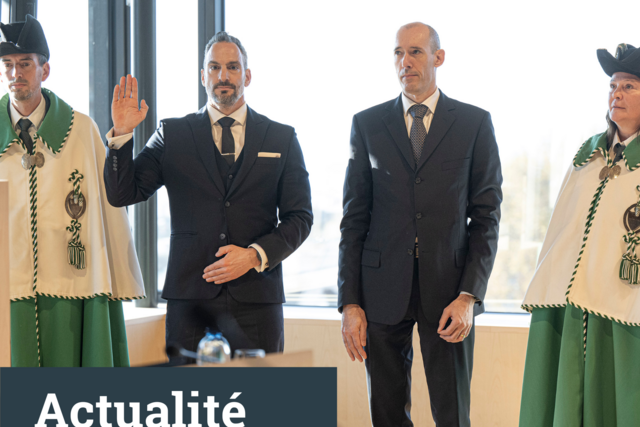 Assermentation des procureurs généraux adjoints