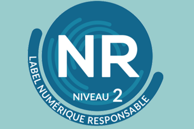 Logo du label Numérique responsable