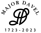 Logo pour le tricentenaire de la mort du Major Davel