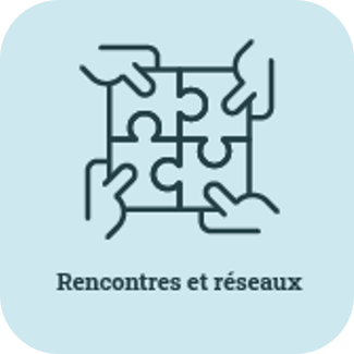 Picto Rencontres et réseaux