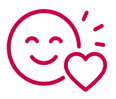 Smiley et coeur