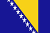 Drapeau Bosnie - Herzégovine