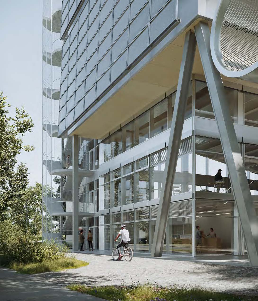 Le nouveau bâtiment pour la HEP Vaud