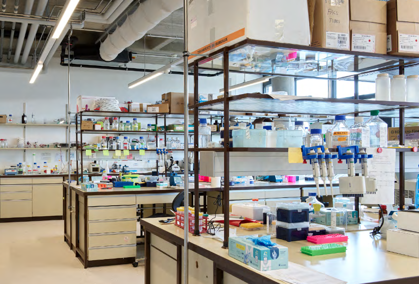 Un laboratoire au CLE-F
