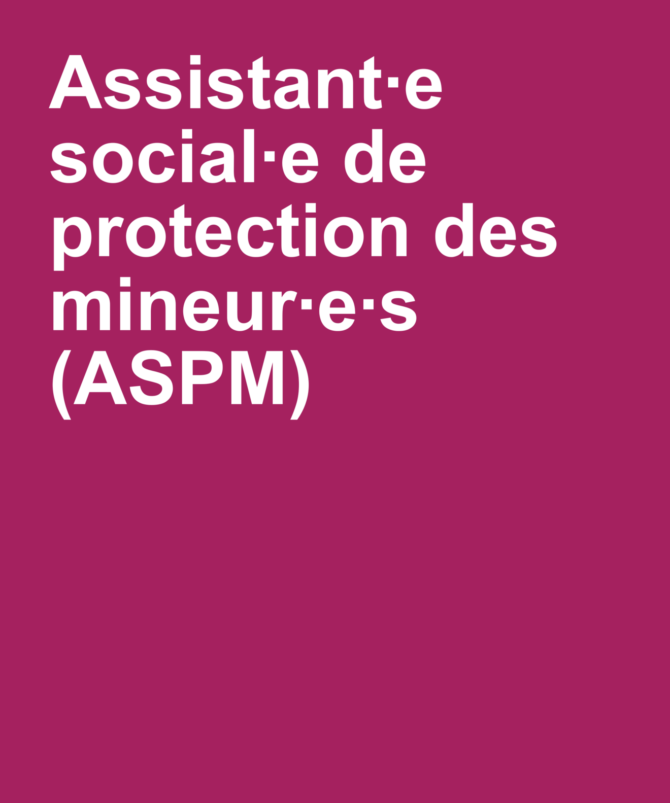 Vignette ASPM