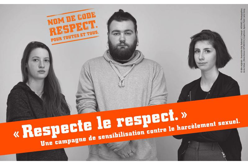 Affiche "respecte le respect"