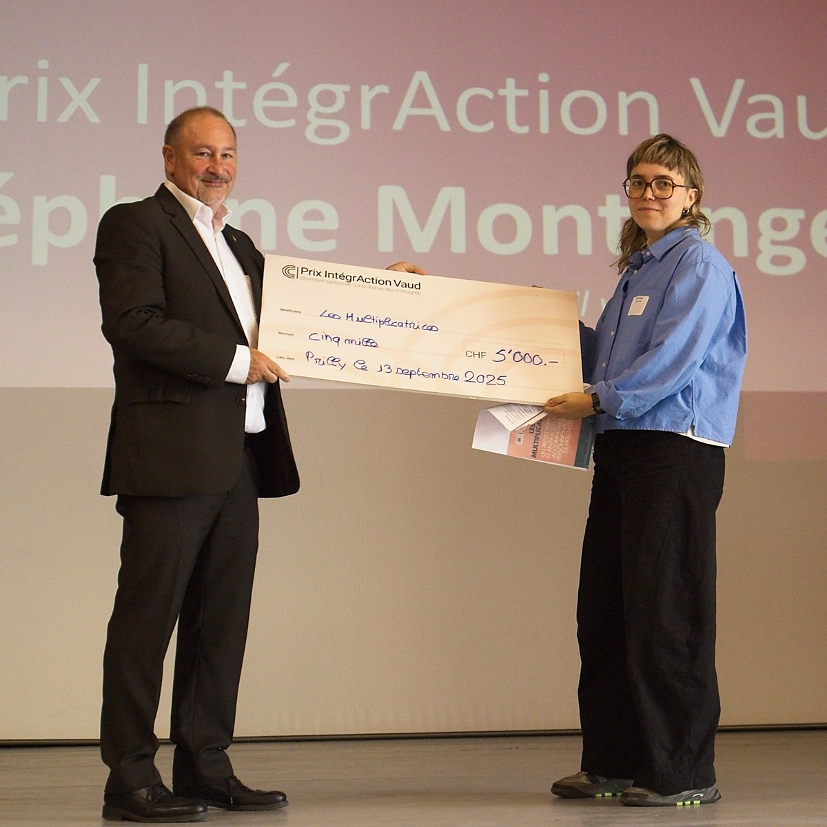 Remise du Prix IntégrAction Vaud 2025