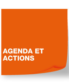 bannière de l'agenda des actions de la campagne