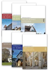 Couvertures des publications de la collection "Monuments d'exception"