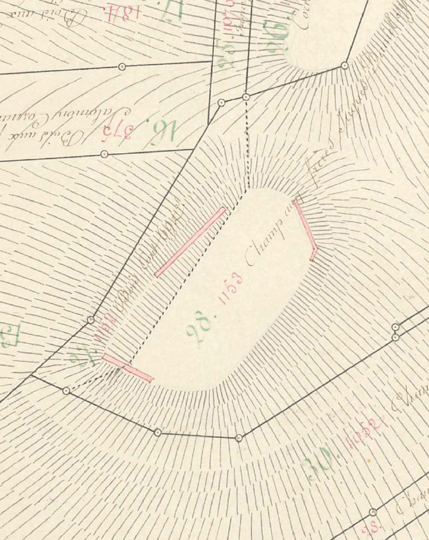 Plan cadastral Trey