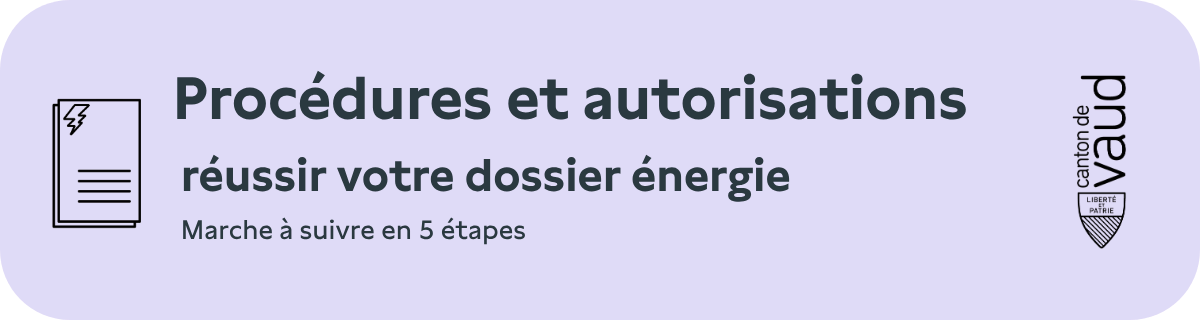 Procédures et autorisations energie