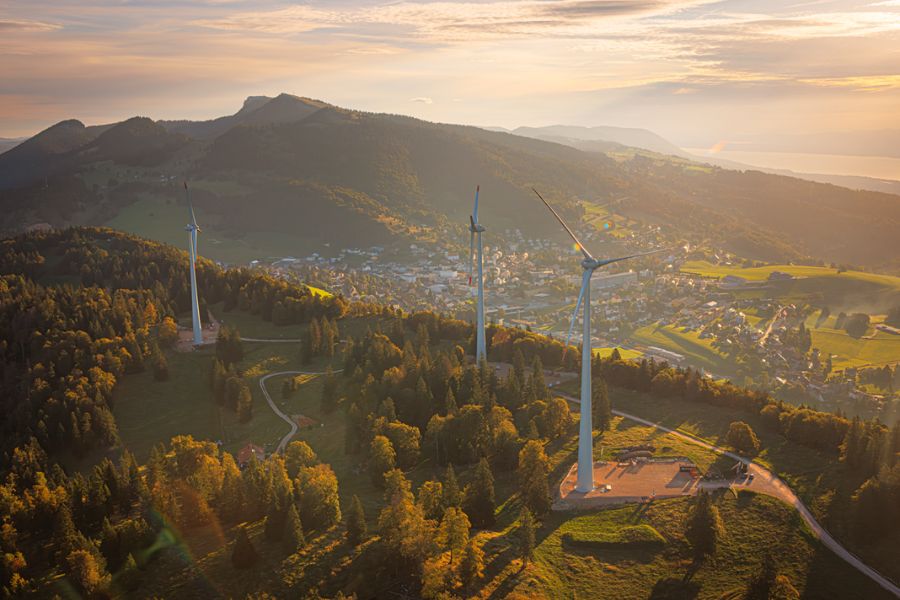 Parc éolien Ste-Croix