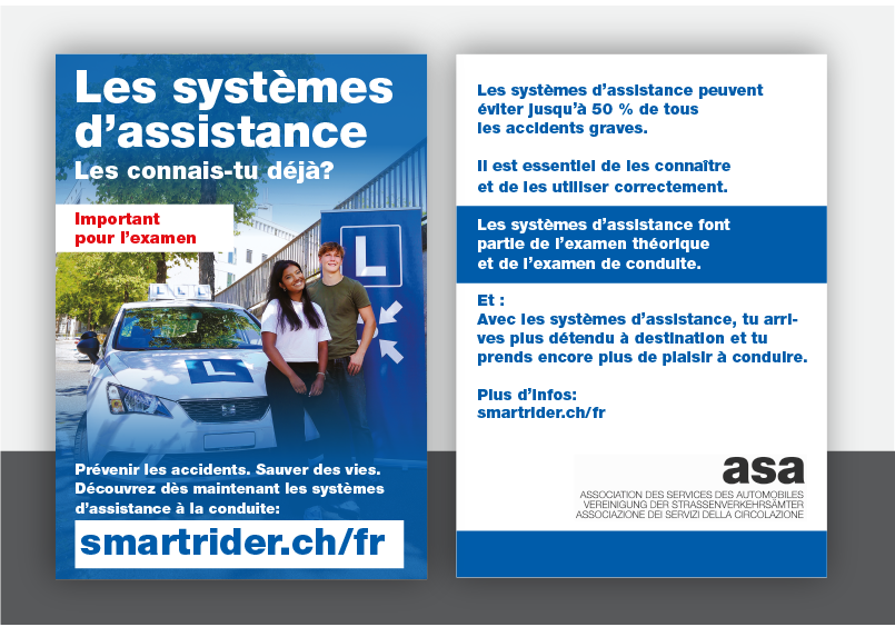 Flyer sur les systèmes d'assistance à la conduite